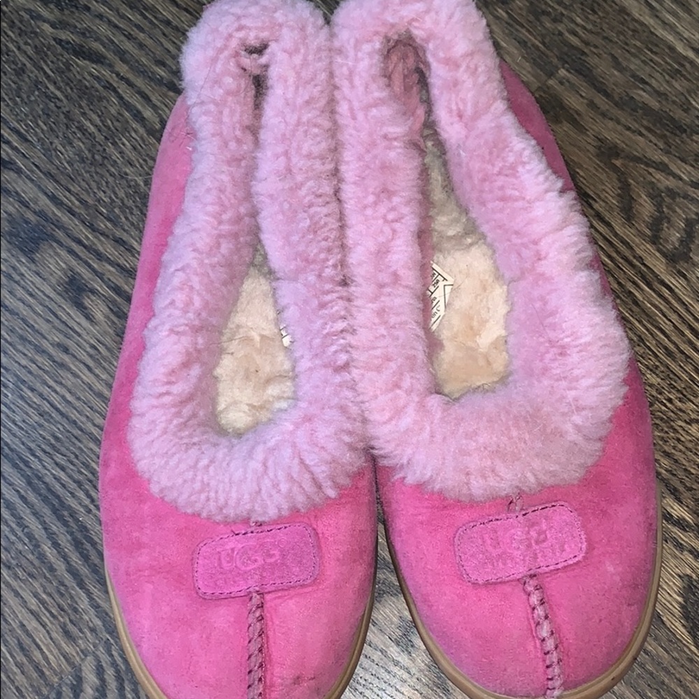 Pink Ugg slippers